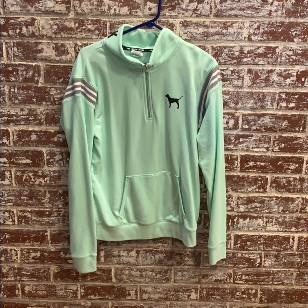 Mint Quarter-zip